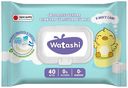 Влажная туалетная бумага Watashi 40 листов