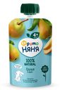 Пюре ФрутоНяня из груш с 4 месяцев, 90г