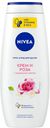 Гель-уход д/душа Nivea Крем и Роза 500мл