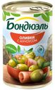 Оливки Мансанилья с анчоусом Bonduelle 314мл