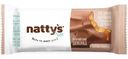 Батончик Nattys&Go! Salty Caramel шоколадный с арахисовой пастой и карамелью, 45г