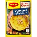 Суп Maggi Горячая кружка куриный с сухариками, 19г