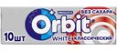 Жевательная резинка Orbit White Классический без сахара, 13.6г