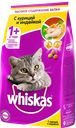 Корм для кошек WHISKAS, Вискас Подушечки с паштетом Курица/индейка, 1,9кг