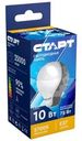 Лампа светодиодная Старт E27 10W теплый свет 1шт.