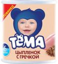 Пюре «Тёма» цыпленок с гречкой с 6 мес., 100 г