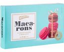 Пирожные миндальные Macarons Акульчев со вкусом малины и шоколада, 8 шт.