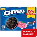 OREO Печенье с какао и нач со вкусом клубники 228г к/уп:12