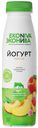 Питьевой йогурт ЭкоНива Fitness line персик 2,5% БЗМЖ 300 г
