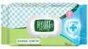 Салфетки влажные антибактериальные Home Story, 100шт