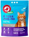 Наполнитель силикагелевый АШАН для кошачьего туалета, 3.8 л