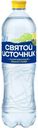 Вода газированная Святой Источник с ароматом лимона и лайма, 500мл