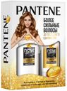 Набор подарочный PANTENE Густые и крепкие Шампунь, 250мл + Бальзам-ополаскиватель, 200м