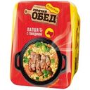 Лапша Роллтон Горячий обед с говядиной быстрого приготовления 85г