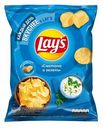Чипсы Lay's Сметана и зелень, 140г