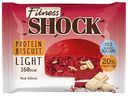 Бисквит протеиновый FitnesShock красный бархат, 40г