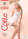 Колготки женские CONTE Elegant motive, 40 den bronz 5 (XL), Арт. 8С-38СПД