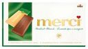 Шоколад Merci молочный с орехами, 4х25 г
