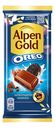 Шоколад Alpen Gold Oreo молочный шоколадная начинка, 90г