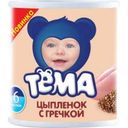 Пюре Тёма Цыпленок с гречкой с 6 мес 100 гр