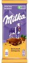 Шоколад MILKA молочный с цельным миндалем 80г