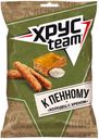 Сухарики К пенному со вкусом холодца с хреном, Хрусteam, 90 г