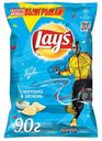 Чипсы "Lays" сметана и зелень, 90г