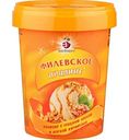 Мороженое пломбир Айсберри Филёвское пралине с грецким орехом и мягкой карамелью, 550г