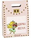 Полотенце махровое Dinosti Home Textiles Девочка весна в ассортименте, 40×70 см