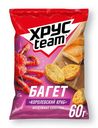 Сухарики пшеничные Хрусteam Багет Королевский краб 60 г