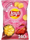 Чипсы картофельные Lay's Краб 140г