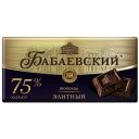 Шоколад Бабаевский, элитный, 75% какао, 200 г