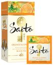 Чай чёрный Saito Orange&Linden, 35 г