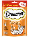 Лакомство Dreamies для кошек курица 200 г