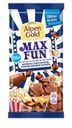 Шоколад Alpen Gold MaxFun Мармелад со вкусом колы-попкорн-взрывная карамель 150г