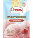 Мороженое С. Пудовъ Домашнее Клубничное, 70 г