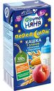 Каша молочная 5 злаков ФрутоНяня Перед сном с персиком, с 6 месяцев, 0,2 л