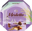 Конфеты MERLETTO Нуга карамель и воздушный рис, 150г