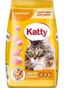 Корм сухой Katty с курицей для взрослых кошек полнорационный 1.9кг