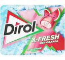 Жевательная резинка Dirol X-Fresh Арбузный лёд без сахара, 16г