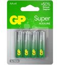 Батарейки GP Super АА 15А LR6 1.5В, 4шт