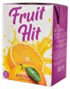 Напиток сокосодержащий Fruit Hit Апельсиновый, 200 мл