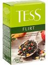 Чай зелёный Tess Flirt с клубникой и ароматом белого Персика, 100 г