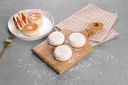 Сырники ЛЕНТА FRESH с яблочной начинкой замороженные, весовые