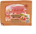 Грудинка МЯСНАЯ ИСТОРИЯ Южная копчено-вареная нарезка, 300г