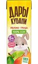 Нектар Дары Кубани яблоко-груша с 4 месяцев, 200мл