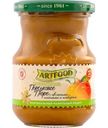 Пюре Artfood персиковое с овсяными хлопьями и имбирём, 270г