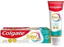 Зубная паста гель Colgate Total активная защита, 75мл