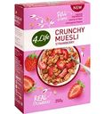 Мюсли 4 Life Crunchy с клубникой, 350г