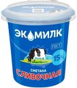Сметана Экомилк 15%, 300г